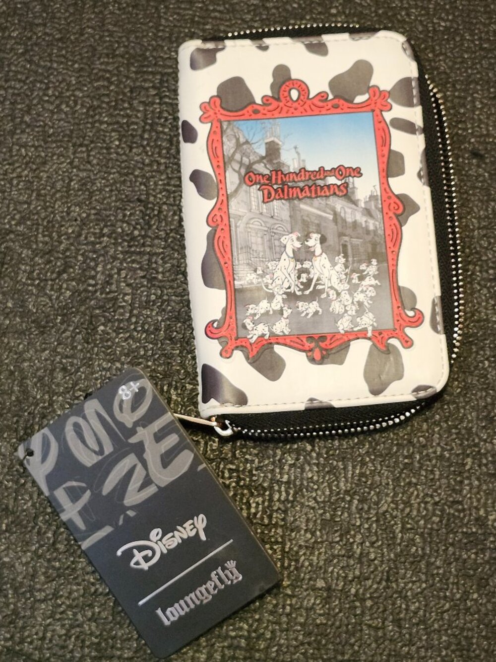 Loungefly Disney Classic Books 101 Dalmatians Zip-Around Wallet BNWT